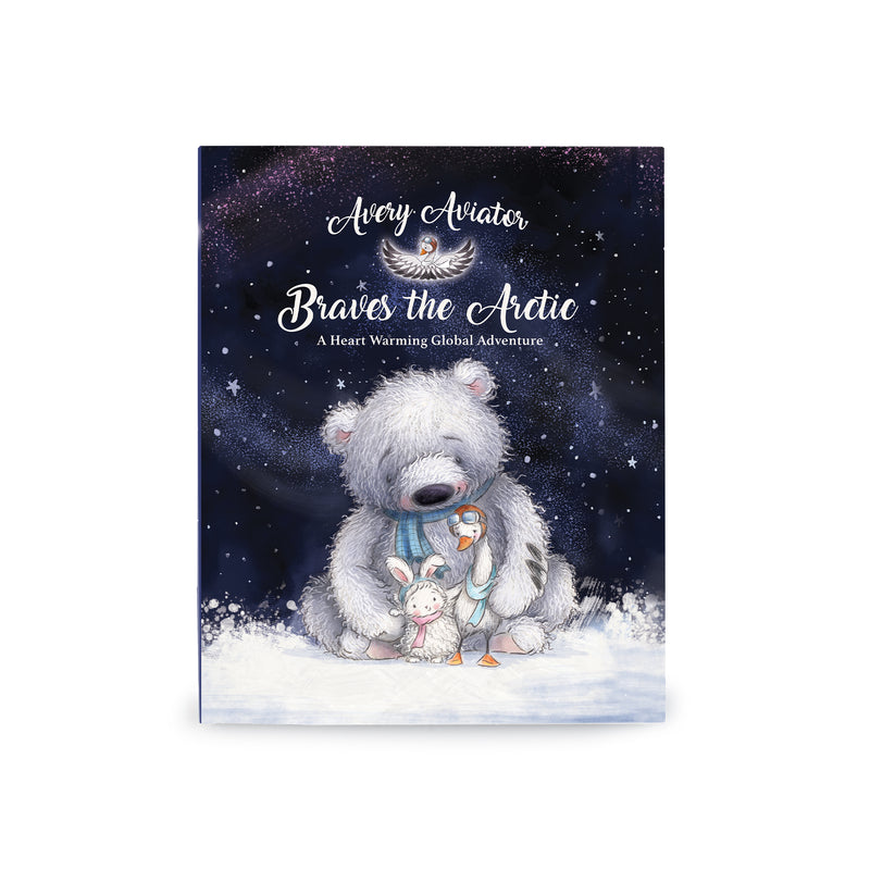 Avery the Aviator Braves the Arctic Storybook-Book-SKU: 106017 - Bunnies By The Bay