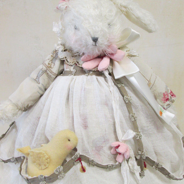 Hutch Studio - Comfort Chick-A-Dee - One Of A Kind Bunny-HutchStudio Original-Bunnies By The Bay