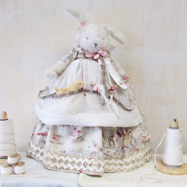 Hutch Studio - Comfort Chick-A-Dee - One Of A Kind Bunny-HutchStudio Original-Bunnies By The Bay