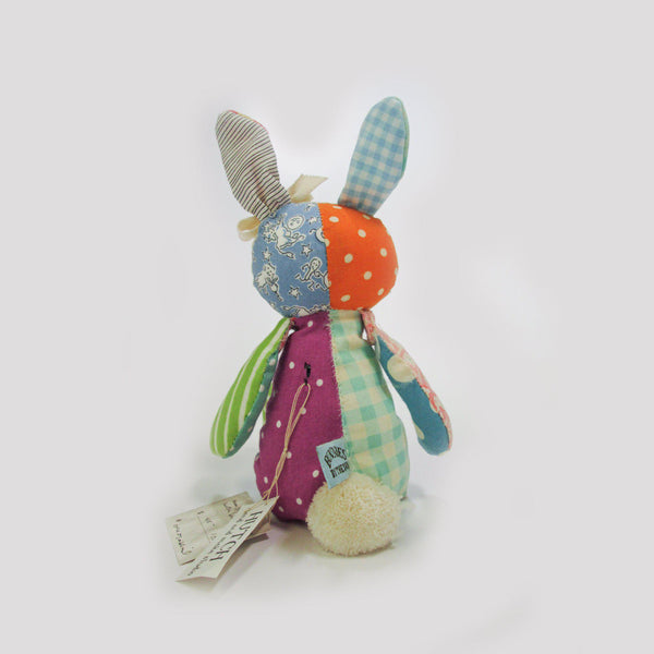 RETIRED - Hutch Studio - Bunny in Blue Stripes- One Of A Kind Bunny-HutchStudio Original-SKU: HS10A - Bunnies By The Bay