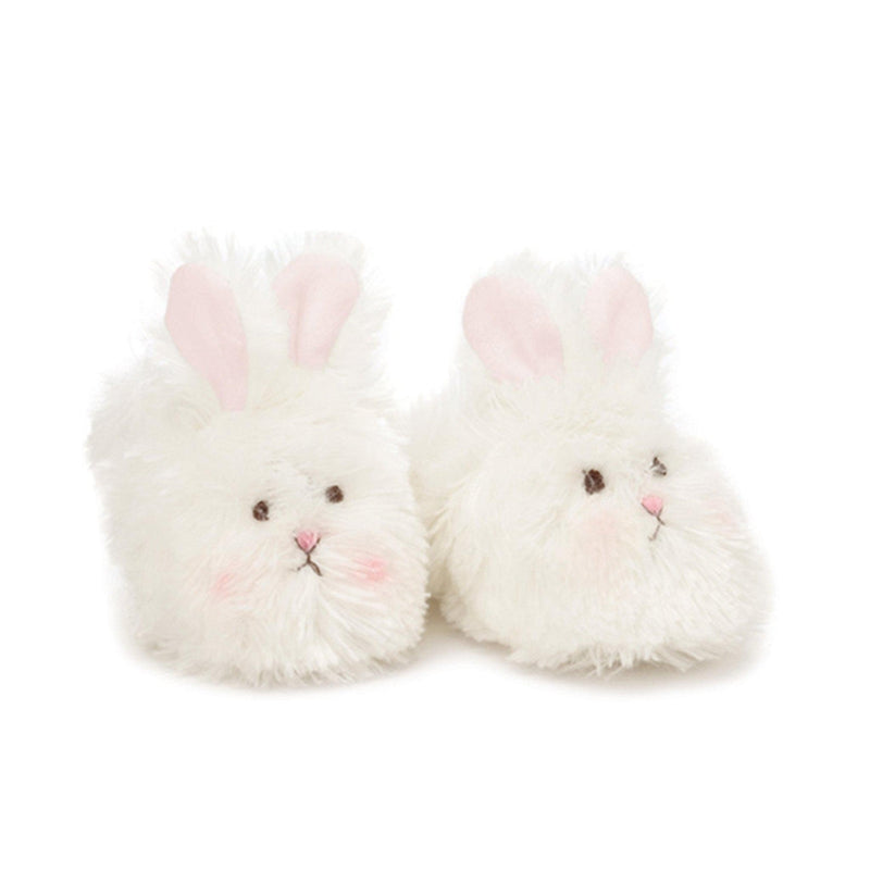 Image of Cuddle Toe Slippers-Apparel-Bunnies By the Bay-3-6 months-White-bbtbay