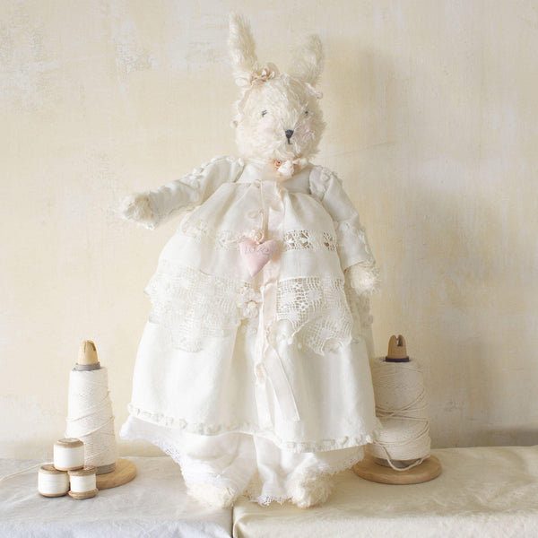 Hutch Studio - Mis Belle Chenille - One Of A Kind Bunny-HutchStudio Original-Bunnies By The Bay
