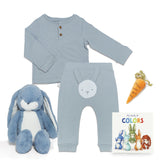 Snuggle Bunny Gift Set - Pearl Blue-Gift Set-SKU: 190179 - Bunnies By The Bay