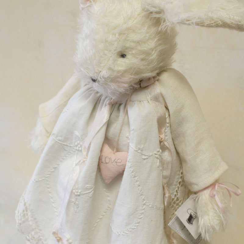 Hutch Studio - Proper Miss Prim - One Of A Kind Bunny-HutchStudio Original-Bunnies By The Bay