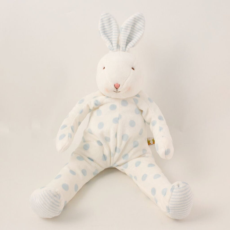 Image of Polka dots Bunny Blue - Carrots® Collection-Stuffed Bunny-Bunnies By the Bay-bbtbay