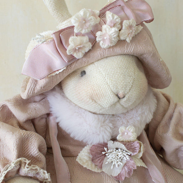 Hutch Studio - Miss Muff - One Of A Kind Bunny-HutchStudio Original-Bunnies By The Bay