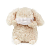 Wee Rutabaga Bunny with Face Mask-Stuffed Animal-SKU: 101139 - Bunnies By The Bay