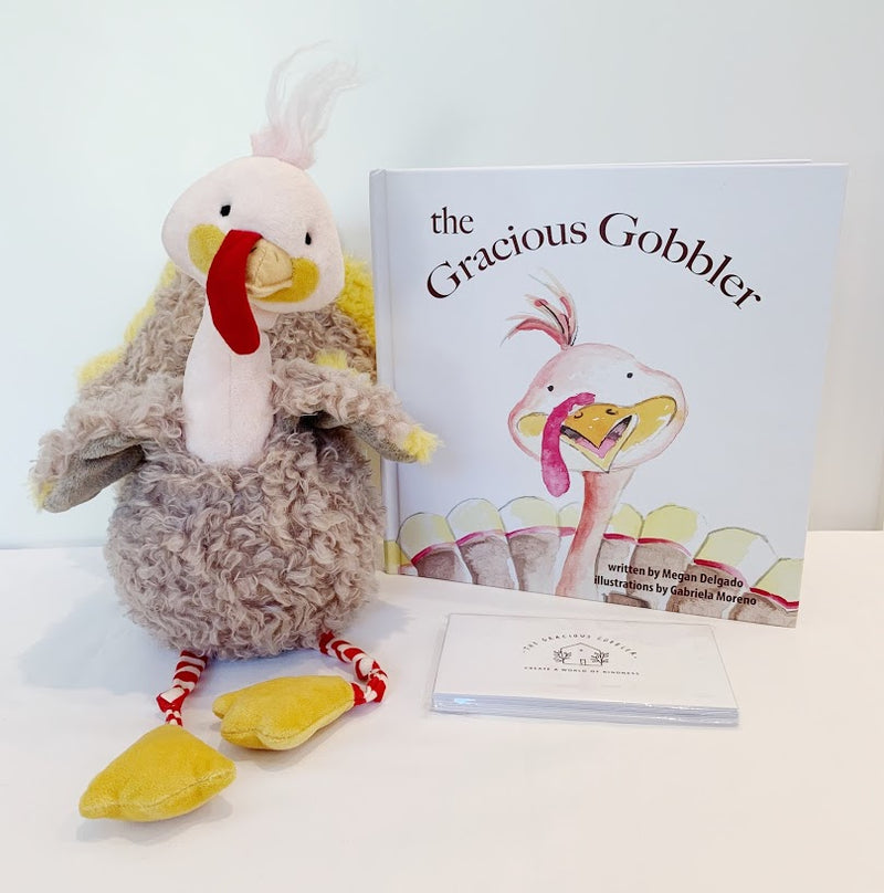 Gracious Gobbler Book and Plush Bundle-Gift Set-SKU: GG001 - Bunnies By The Bay