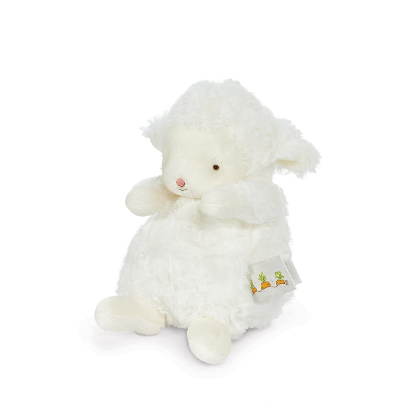 Cuteness overload with this adorable Smiling Lamb plush