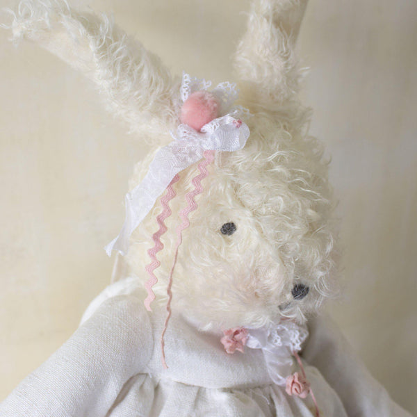 Hutch Studio - Roberta RicRac - One Of A Kind Bunny-HutchStudio Original-Bunnies By The Bay