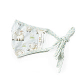 Baa-bs the Lamb Cloth Face Mask for Adults and Kids-Good Friends Farm-SKU: - Bunnies By The Bay