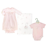 Baby Girl Basics - Newborn Cuddle Bundle-Gift Set-SKU: 101129 - Bunnies By The Bay