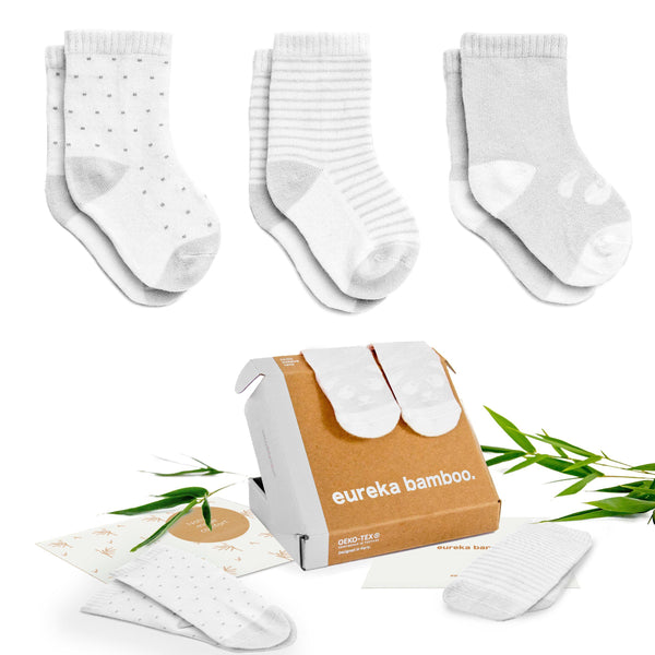 My First Baby Bamboo Sock Set-Socks-SKU: 730007 - Bunnies By The Bay