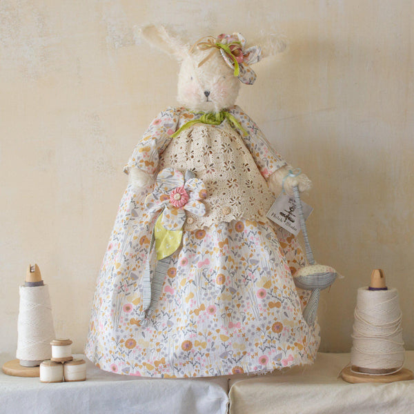 Hutch Studio - Miss Mustard Seed - One Of A Kind Bunny-HutchStudio Original-Bunnies By The Bay