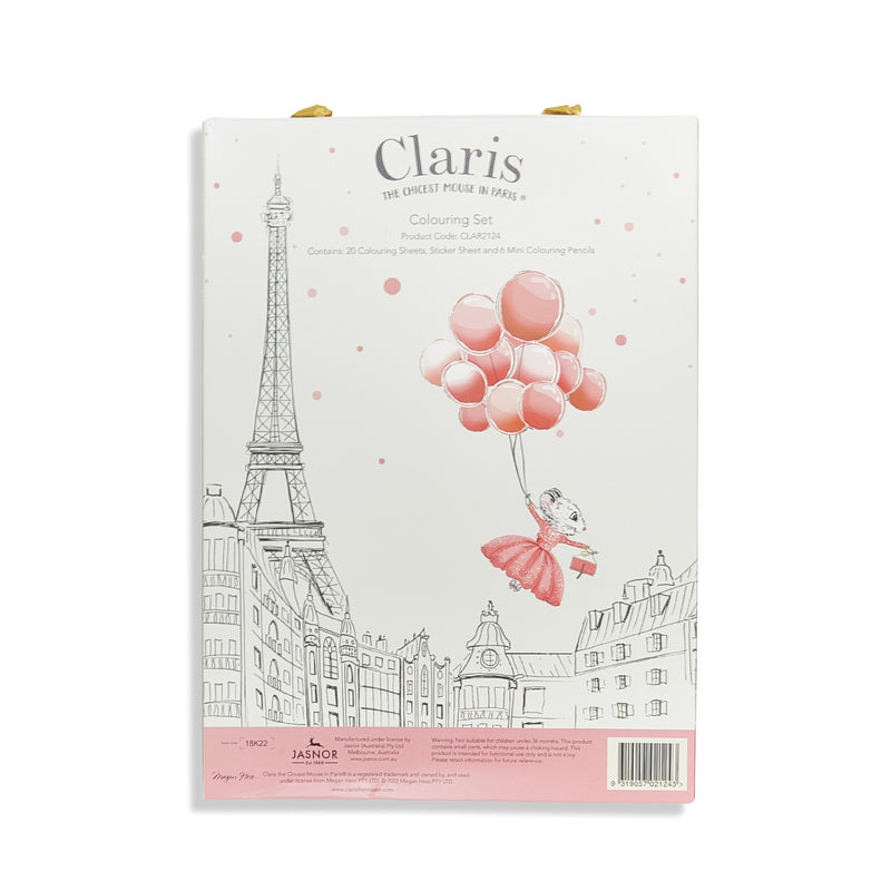 Claris The Mouse - Colouring Set-SKU: CLAR2124 - Bunnies By The Bay