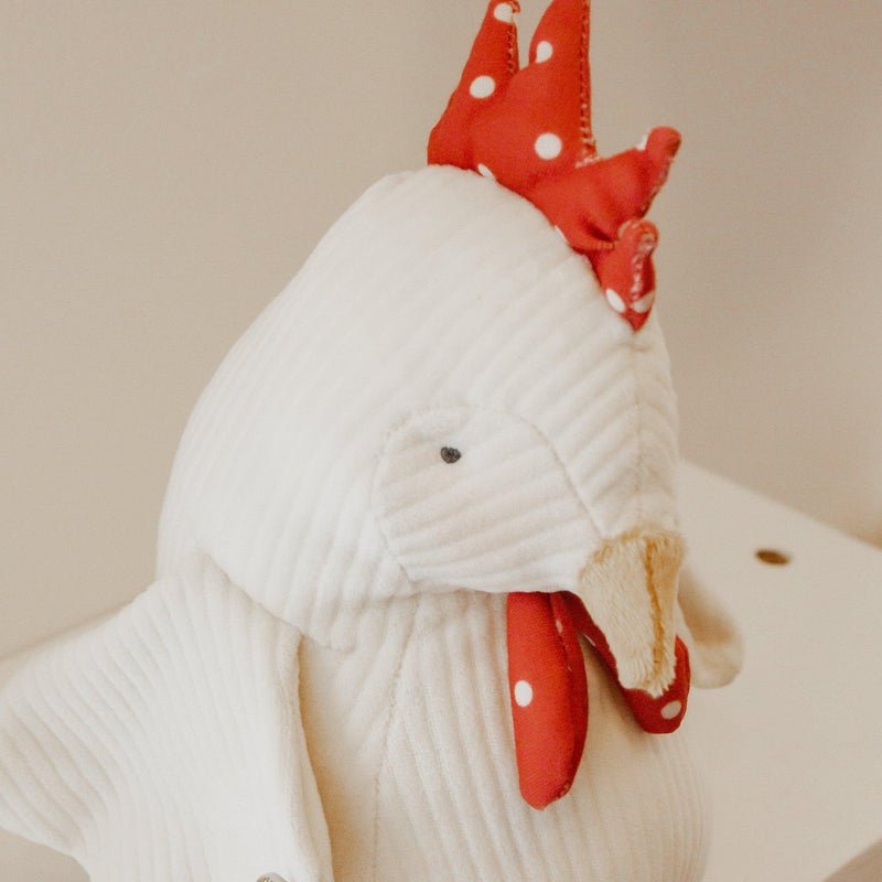 Hutch Studio - Clara Belle - Handmade Chicken-HutchStudio Original-SKU: - Bunnies By The Bay
