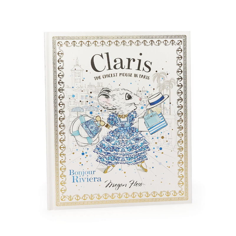 Claris The Mouse - Bonjour Riviera Hardcover Book-Book-SKU: 190182 - Bunnies By The Bay