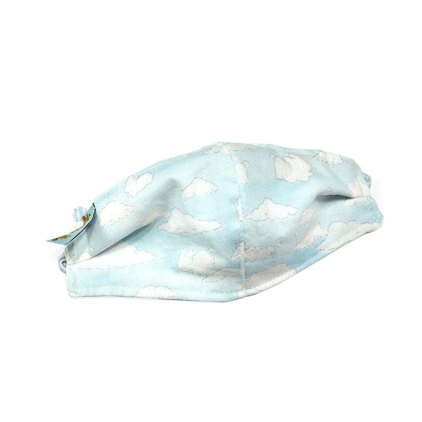 Child Cloth Face Mask - Bunny Clouds-Face Mask-SKU: - Bunnies By The Bay