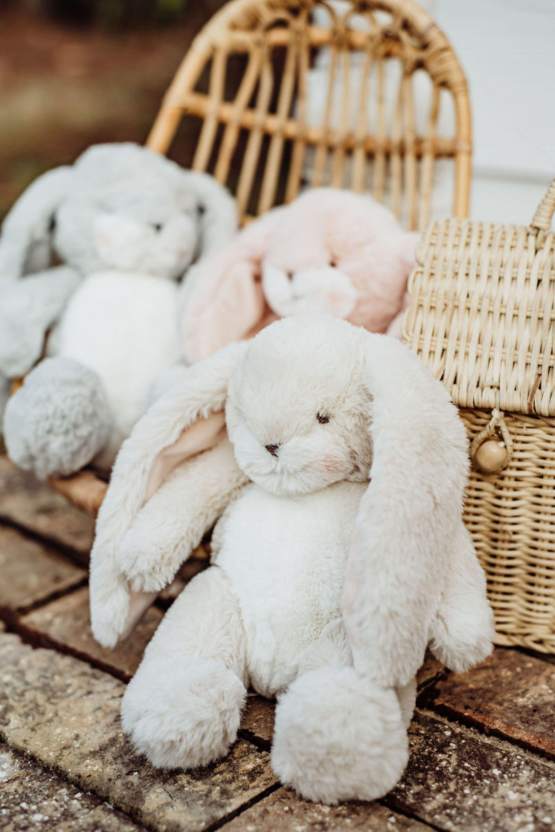 Wee Nibble 8" Cream Bunny-Stuffed Bunny-SKU: 101070 - Bunnies By The Bay