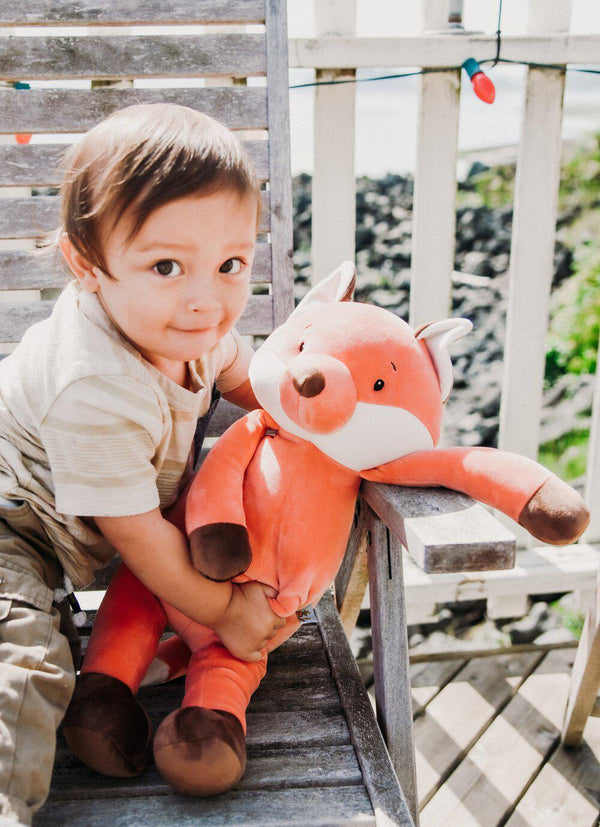 Huggable Foxy - Plush Fox-Stuffed Animal-SKU: 598713 - Bunnies By The Bay