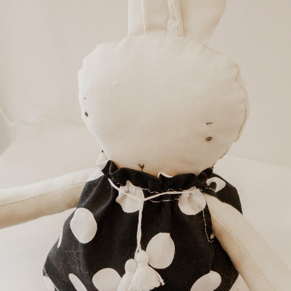 Hutch Studio - Dottie Bun 1 - One of a Kind Bunny-HutchStudio Original-SKU: - Bunnies By The Bay