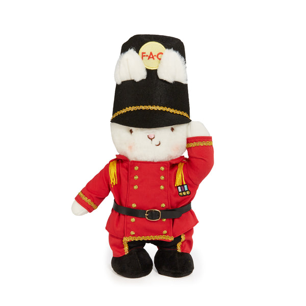FAO Schwarz Toy Soldier Bunny | Collectible Doll | Bunny
