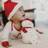 Holiday Limited Edition - Organic Flurry Romper-Holiday - Limited Editions-SKU: - Bunnies By The Bay