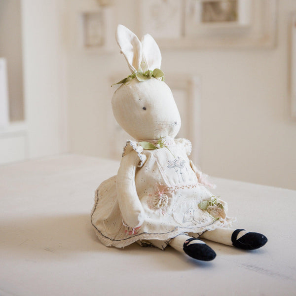 Hutch Studio Original - Dandy Candytuft - Hand-Crafted Cotton Bunny-Hutch Studio Original-SKU: HS313 - Bunnies By The Bay