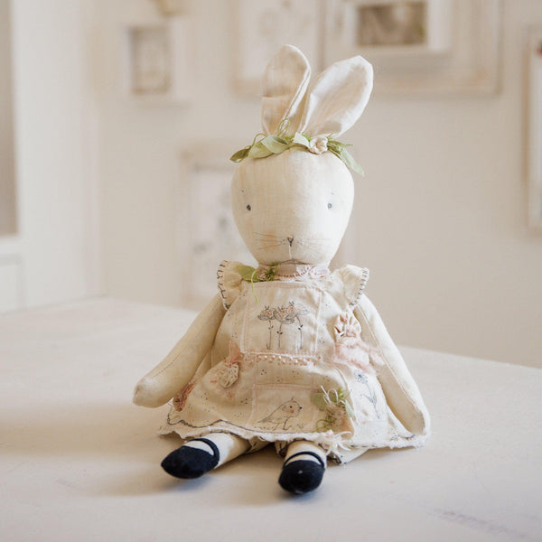 Hutch Studio Original - Dandy Candytuft - Hand-Crafted Cotton Bunny-Hutch Studio Original-SKU: HS313 - Bunnies By The Bay