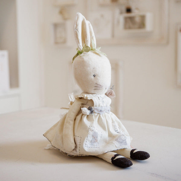 Hutch Studio Original - Lady Bumble Bug - Hand-Crafted Cotton Bunny-Hutch Studio Original-SKU: HS314 - Bunnies By The Bay
