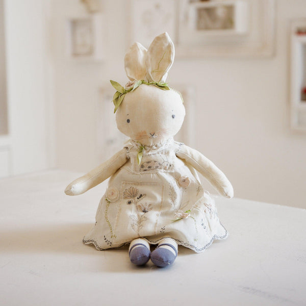 Hutch Studio Original - Thelma Thistle - Hand-Crafted Cotton Bunny-Hutch Studio Original-SKU: HS312 - Bunnies By The Bay