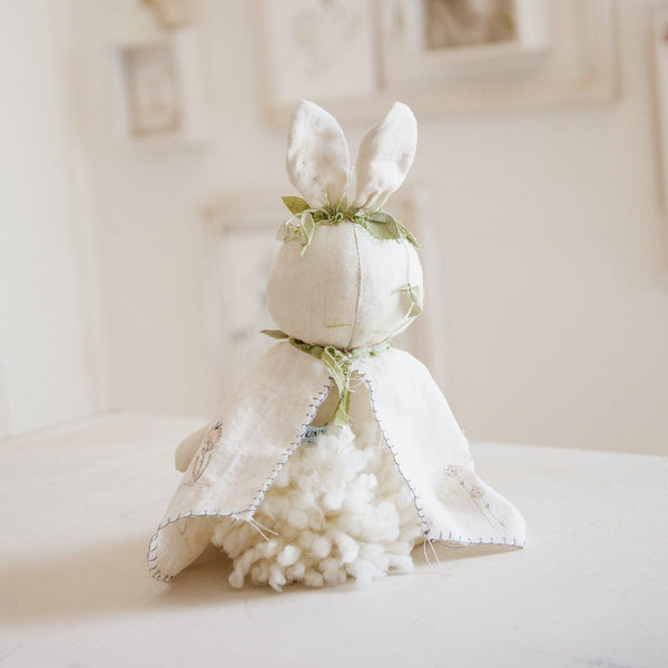 Hutch Studio Original - Willa Wildflower - Hand-Crafted Cotton Bunny-Hutch Studio Original-SKU: HS310 - Bunnies By The Bay