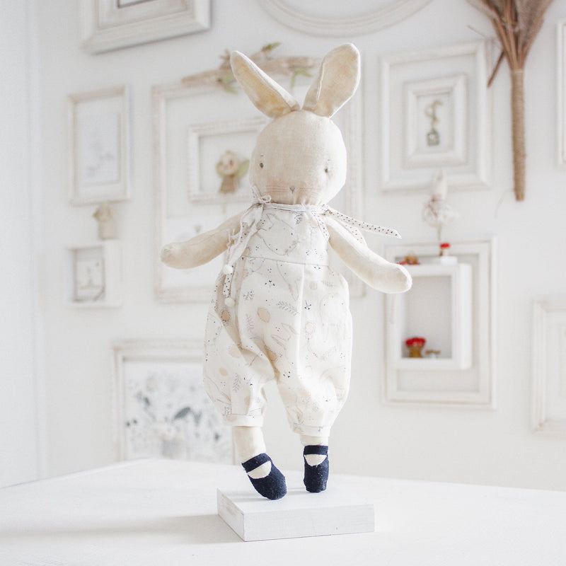 Hutch Studio Original - Fay O'Kay - Hand-Crafted Cotton Bunny-Hutch Studio Original-SKU: HS307 - Bunnies By The Bay