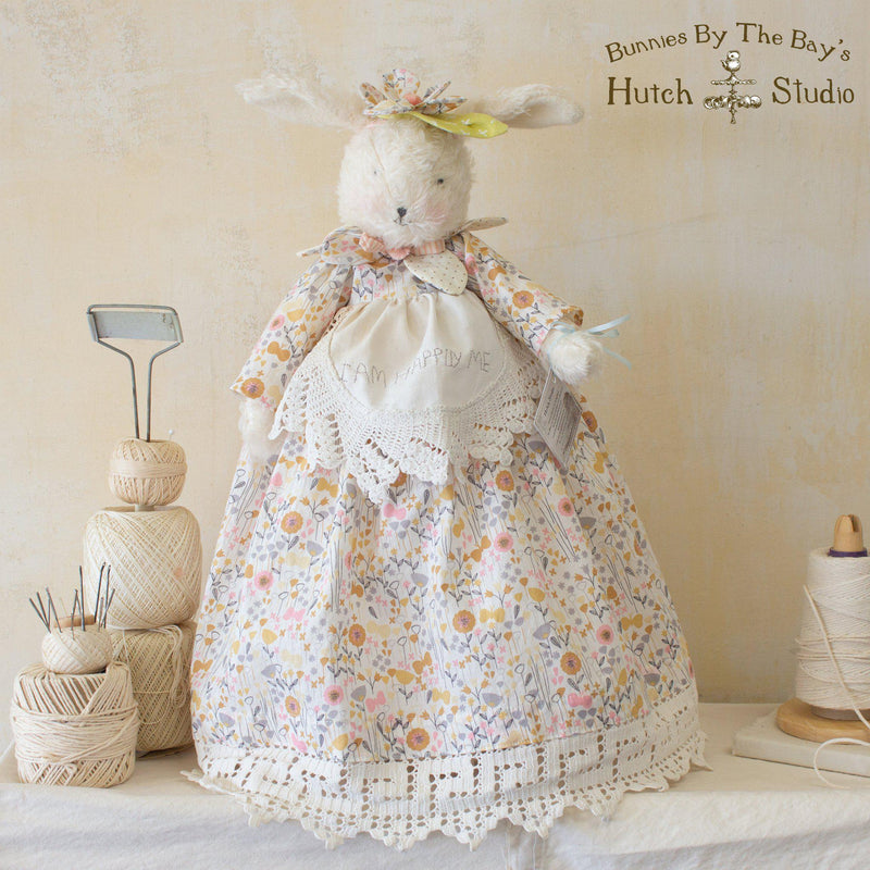 Hutch Studio - Happy Harriett - One Of A Kind Bunny-HutchStudio Original-Bunnies By The Bay