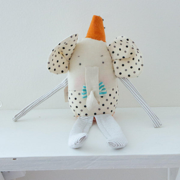 Hutch Studio Original - Eggy Phant - One of A Kind Elephant-HutchStudio Original-SKU: - Bunnies By The Bay