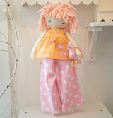 Hutch Studio - Sadie Sparrow B - Make and Mend One of a Kind Doll-HutchStudio Original-SKU: - Bunnies By The Bay