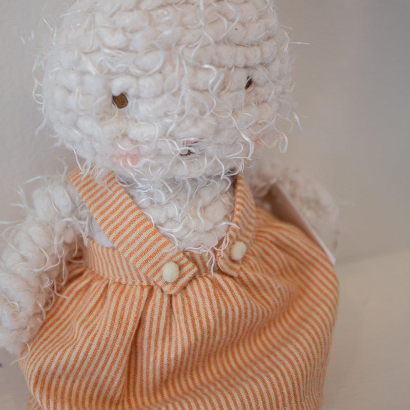 Hutch Studio - Harriet Hoppy - Bunny in Handmade Clothing-HutchStudio Original-SKU: - Bunnies By The Bay