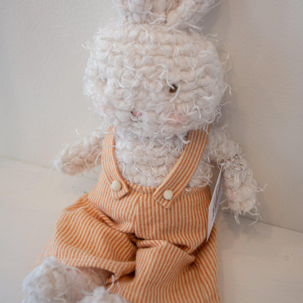 Hutch Studio - Harley Hoppy - Bunny in Handmade Clothing-HutchStudio Original-SKU: - Bunnies By The Bay