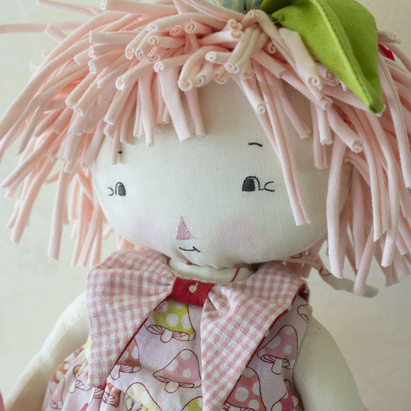 Hutch Studio - Shirley Shrooms - Make and Mend One of a Kind Doll-HutchStudio Original-Bunnies By The Bay