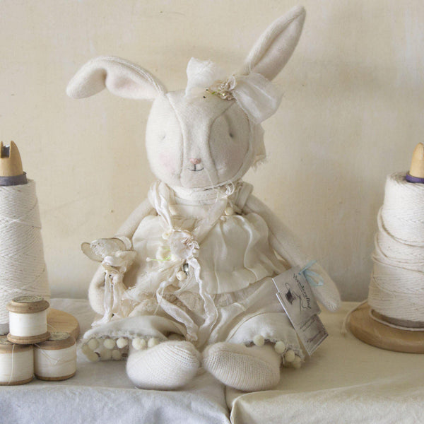 Hutch Studio - Lil Pom Pom - One Of A Kind Bunny-HutchStudio Original-Bunnies By The Bay
