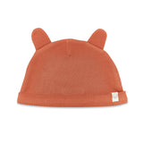 Kudaa Organic Bunny Ears Cap - Paprika-Clothing-SKU: 910187 - Bunnies By The Bay