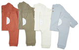 Kudaa Organic Long Sleeve Bunny Pant Set - Paprika-Clothing-SKU: - Bunnies By The Bay