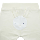 Kudaa Organic Long Sleeve Bunny Pant Set - Sugar Cookie-Clothing-SKU: - Bunnies By The Bay