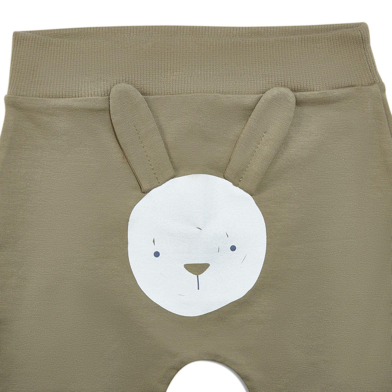 Kudaa Organic Long Sleeve Bunny Pant Set - Bayleaf-Clothing-SKU: - Bunnies By The Bay