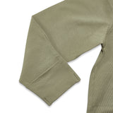 Kudaa Organic Long Sleeve Zippered Bunsie - Bayleaf-Clothing-SKU: - Bunnies By The Bay
