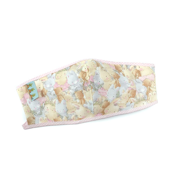 Adult Cloth Face Mask - Mixed Bunnies-Face Mask-SKU: 101202 - Bunnies By The Bay