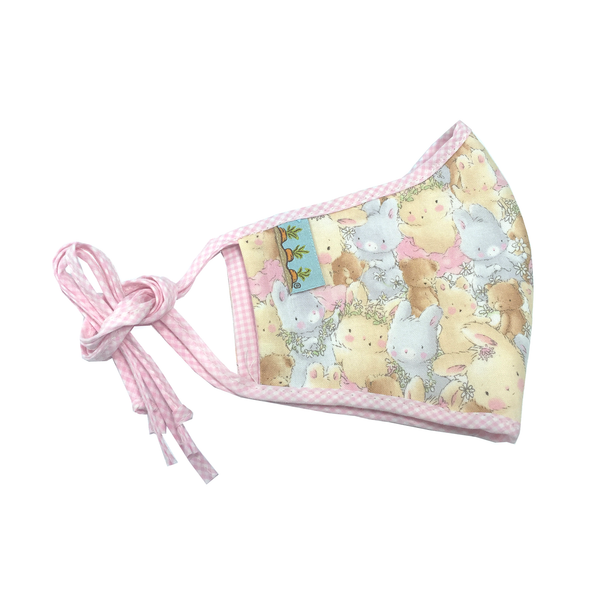 Adult Cloth Face Mask - Mixed Bunnies-Face Mask-SKU: 101202 - Bunnies By The Bay