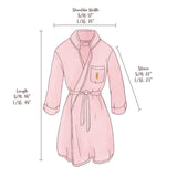 Cuddle Me Adult Robe - Pink-Adult Robe-SKU: - Bunnies By The Bay