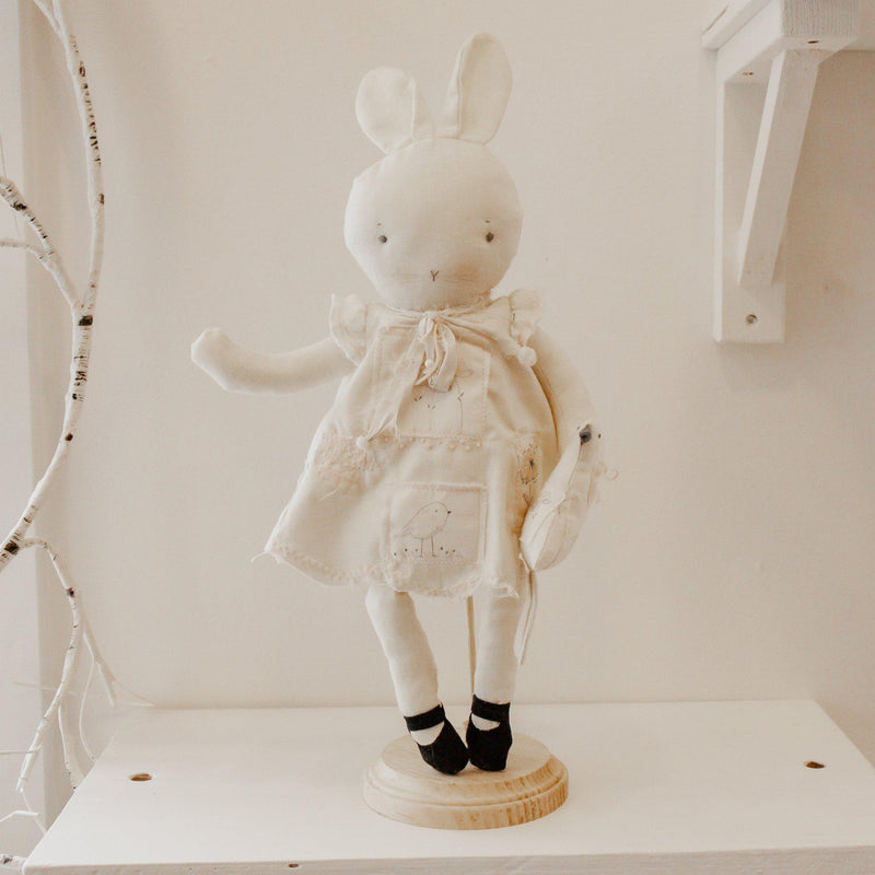 Hutch Studio - Sallie Annie 3 - One of a Kind Bunny-HutchStudio Original-SKU: - Bunnies By The Bay