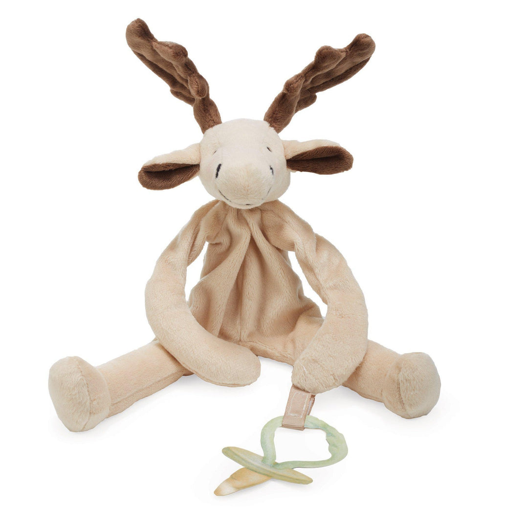 Bruce the Moose Silly Buddy | Baby Pacifier Holder | Woodland Animal